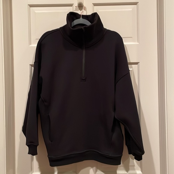 Lululemon Thick Fleece Half-Zip, Black, Size XS/S - Picture 6 of 8